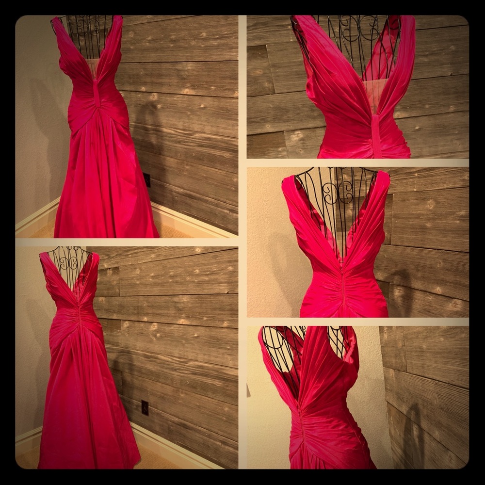 Magenta Gown